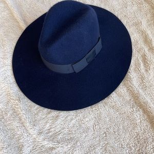 Brixton XS Joanna Felt Hat in Navy